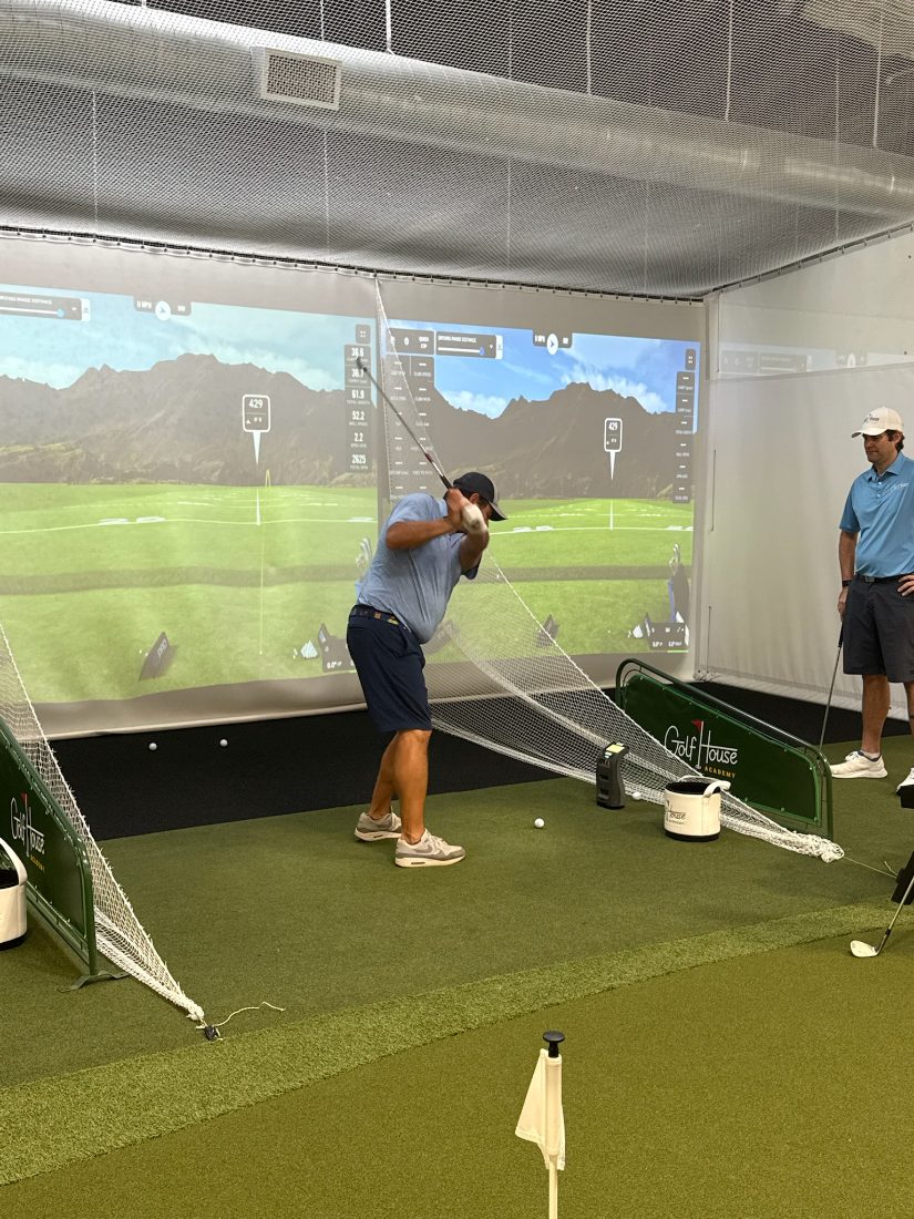 Private golf lesson with a PGA coach